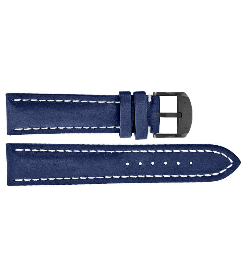 Breitling 20mm Blue Leather Strap 113X