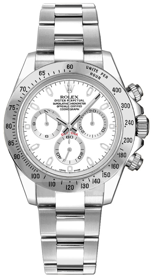 Rolex Cosmograph Daytona Chronograph Steel Men's Watch 116520-0016