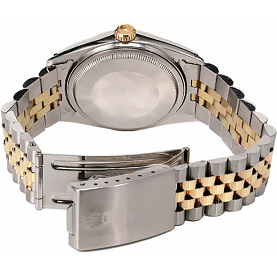 Rolex Datejust 36 Champagne Tapestry Dial Unisex Watch 16013