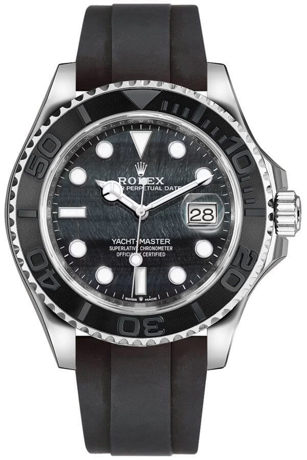 Rolex Yacht-Master 42 Falcon's Eye Dial 18k White Gold Men's Watch 226659-0004