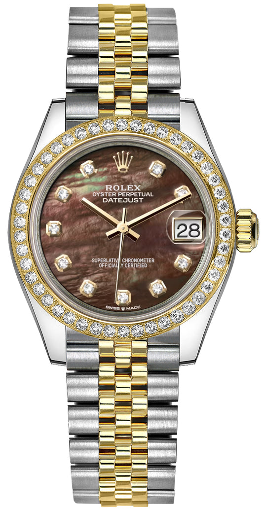 Rolex Datejust 31 Diamonds Two Tone Women's Watch 278383RBR-0024