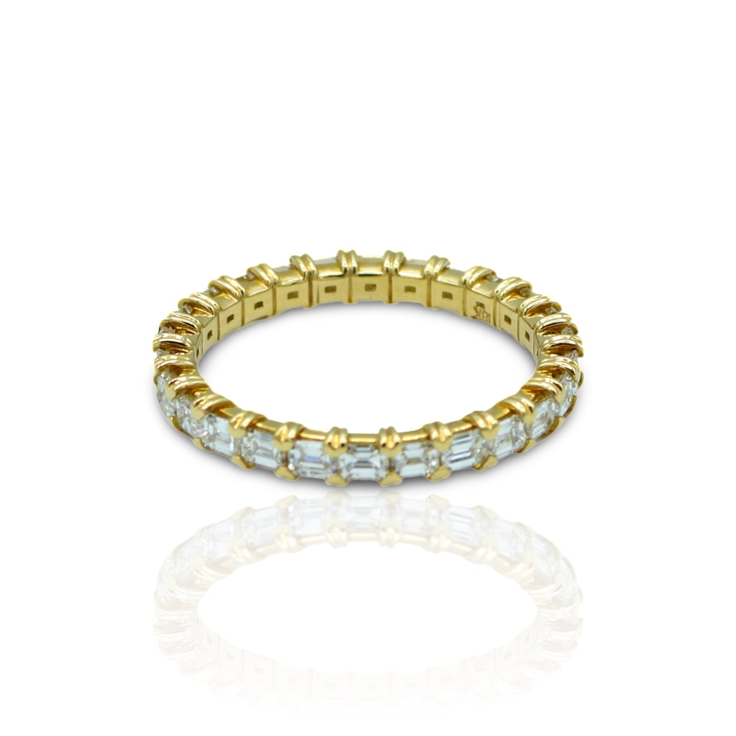 18K Yellow Gold Diamond Eternity Ring (1.38 Ct. Tw.)
