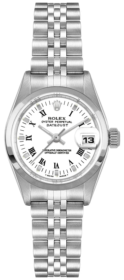 Rolex Datejust 31 White Dial Steel Jubilee Bracelet Women's Watch 68240