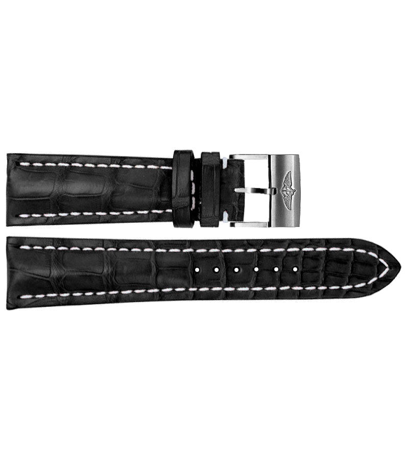 Breitling 22mm Black Strap 743P