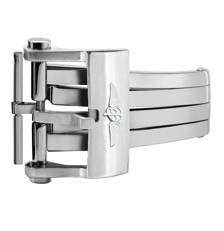 Breitling 20mm Stainless Steel Deployment Buckle A20DSA.7 / A20DSA.6
