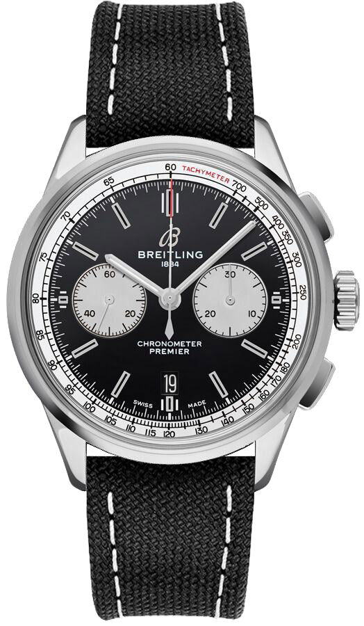 Breitling Premier B01 Chronograph 42 Steel Men's Watch AB0118371B1X4