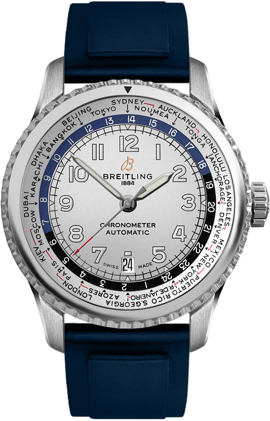 Breitling Navitimer Aviator 8 B35 Unitime 43 Men's Watch AB3521U01G1S1