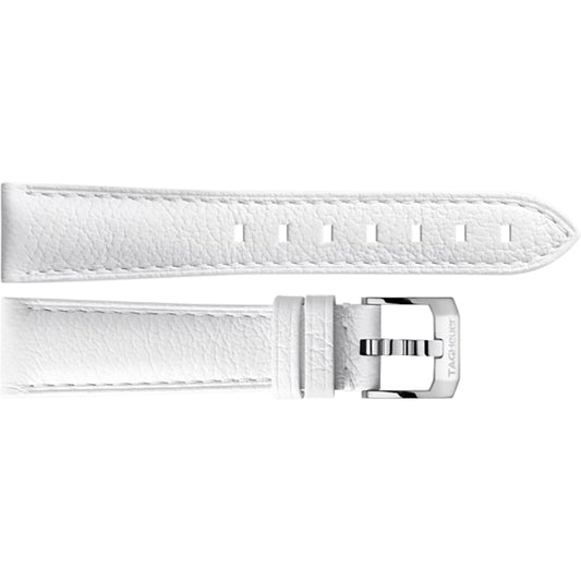 Tag Heuer Formula 1 18mm White Leather Strap BC0930