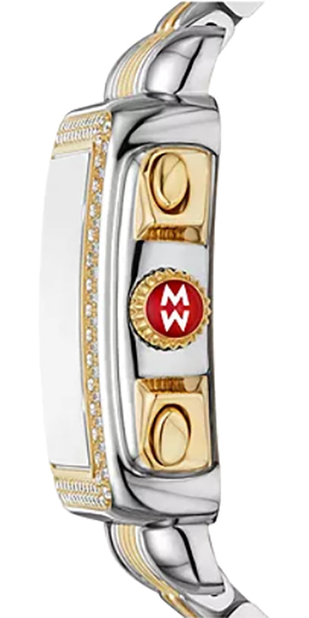 Michele Deco Two Tone Diamonds Women's Watch MWW06A000808