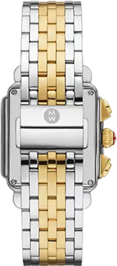 Michele Deco Two Tone Diamonds Women's Watch MWW06A000808