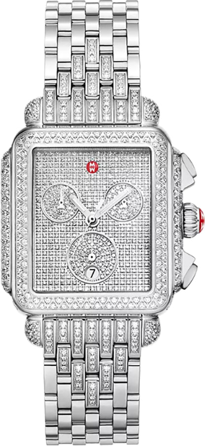 Michele Deco Limited Edition Diamond Pave Women's Watch MWW06A000810