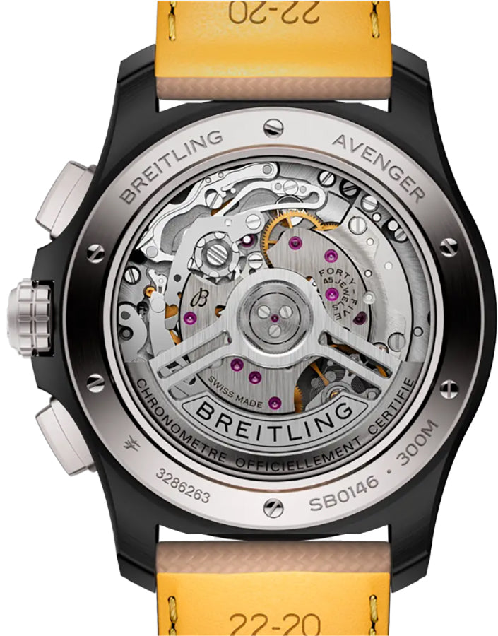 Breitling Avenger B01 Chronograph 42 Night Mission Men's Watch SB0146101B1X1