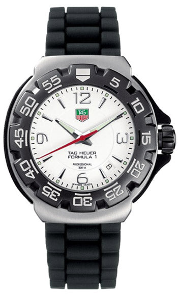 Tag Heuer Formula 1 White Dial Watch WAC1111.BT0705