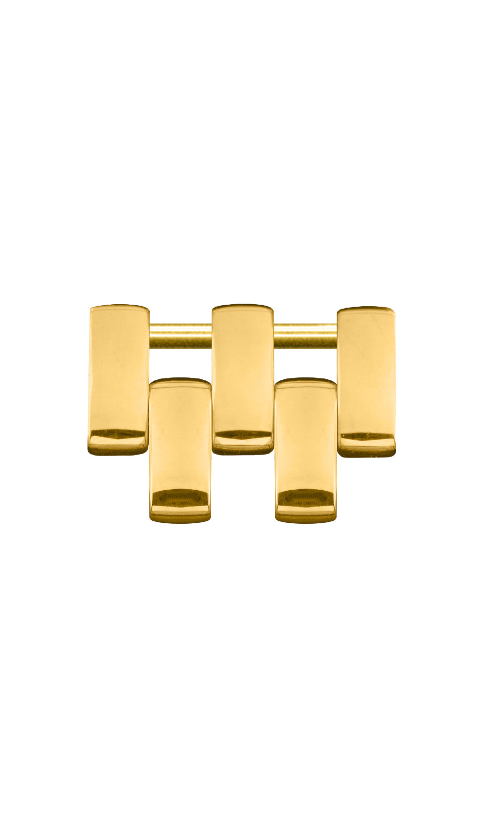 Cartier Santos Demoiselle 18k Yellow Gold 12mm Link WF9001Y7