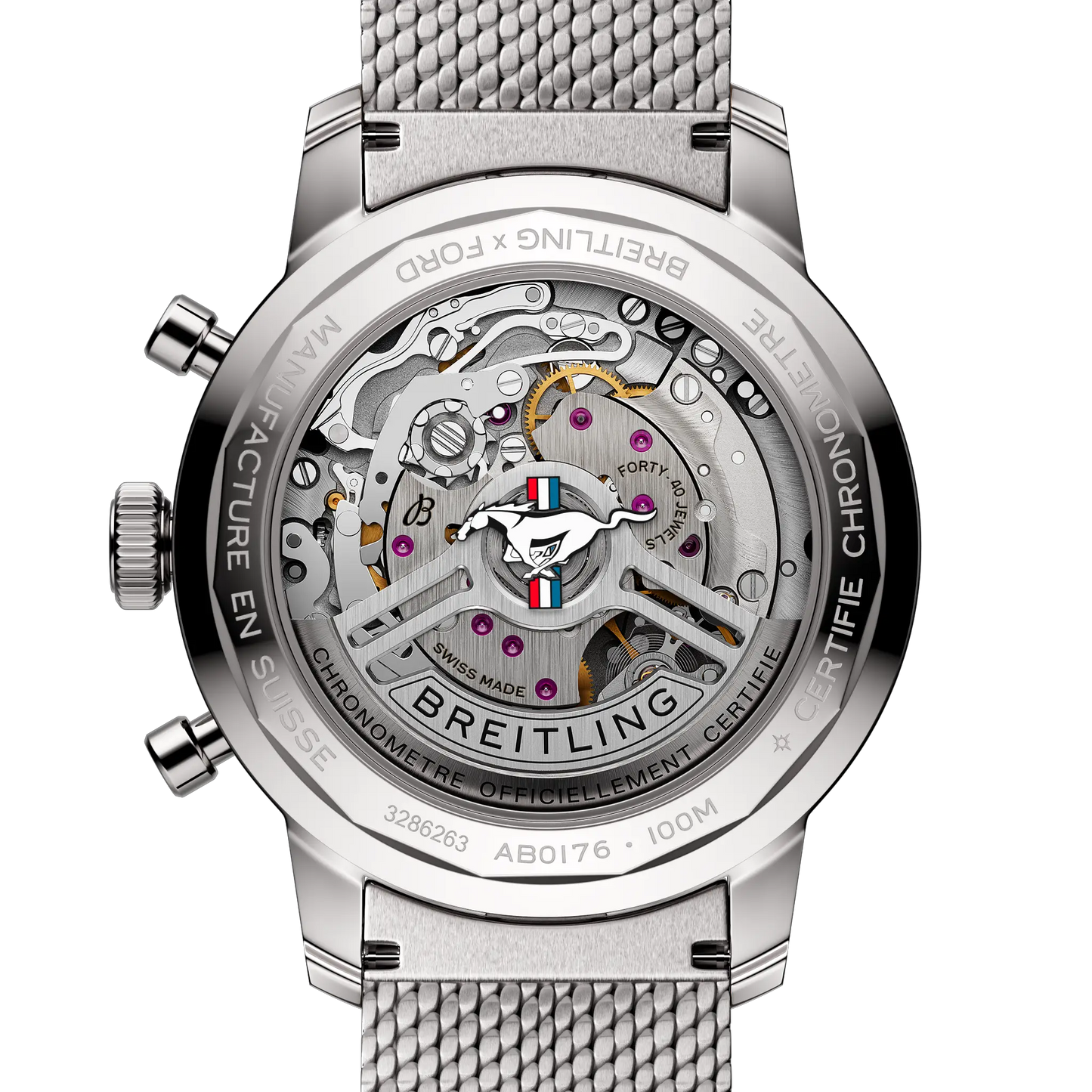 Breitling Top Time B01 Ford Mustang Automatic Men's Watch AB01762A1L1A1