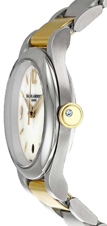 Baume & Mercier Ilea Pearl White Dial Women's Luxury Watch 8773