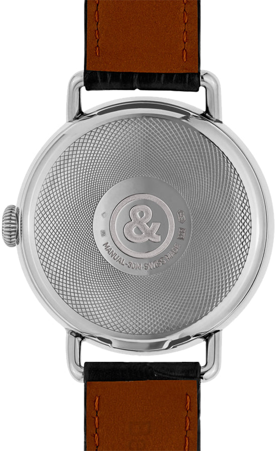 Bell & Ross Vintage Swiss Men's Watch WW1 BRWW1-ME-AG-SI/SCR
