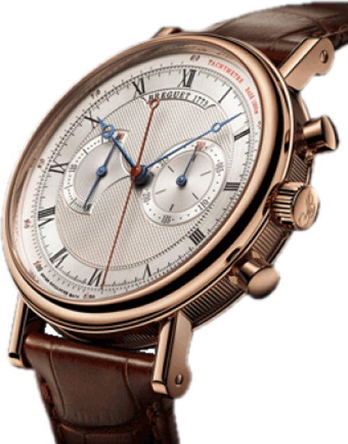 Breguet Classique Silver Dial Brown Leather Men's Watch 5287BR/12/9ZU