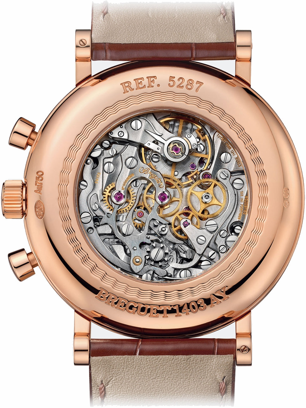 Breguet Classique Silver Dial Brown Leather Men's Watch 5287BR/12/9ZU