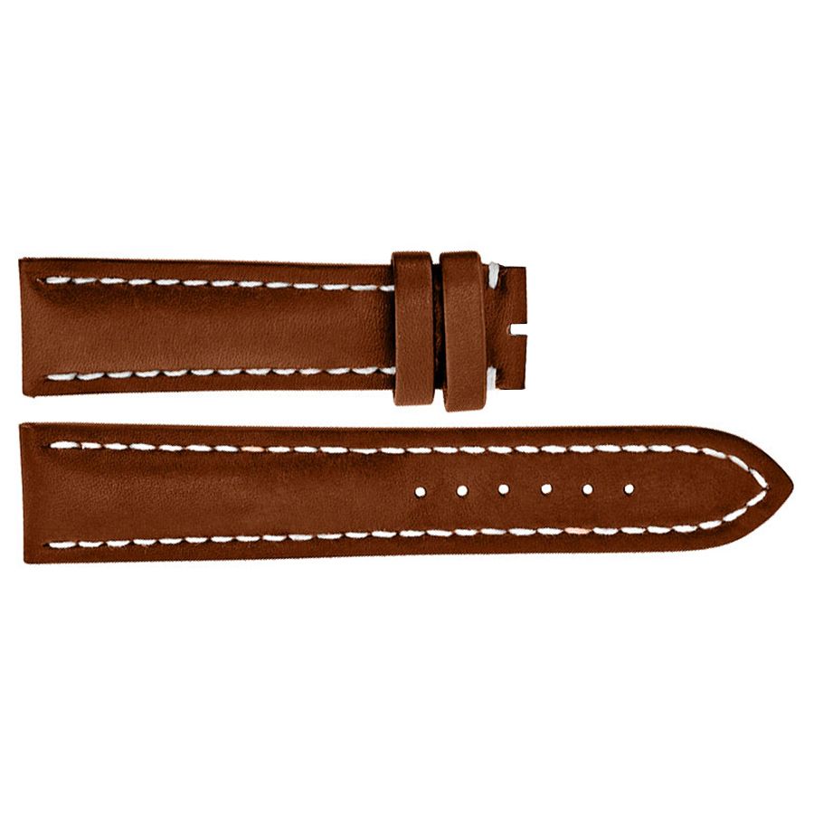 Breitling 22mm Brown Leather Strap 433X