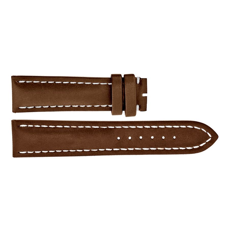 Breitling 22mm Brown Leather Strap 437X