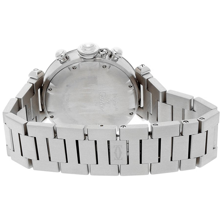 Cartier Pasha Men's Watch Midsize White Dial Watch W31039M7