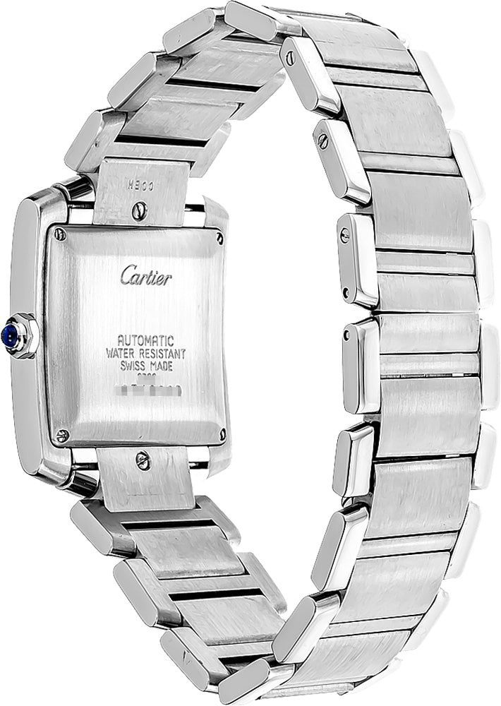 Cartier Tank Anglaise Diamond Dial Women's Watch W4TA0003