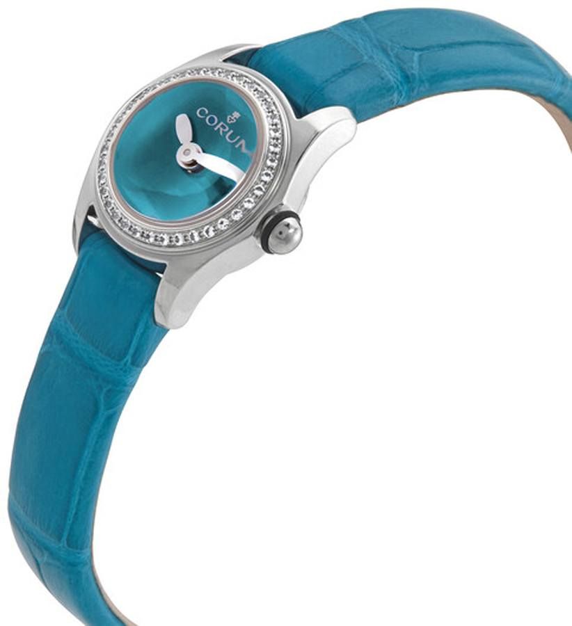 Corum Bubble Mini 17 Topaz Bezel Women's Watch L137/03568