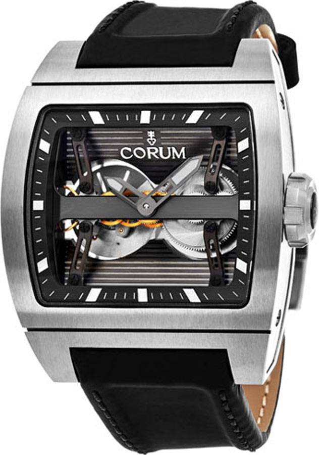 Corum Ti-Bridge Charcoal Grey Dial Men's Watch 207.201.04/0F61 0000