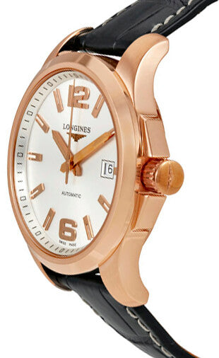 Longines Conquest 18k Rose Gold Men's Watch L3.676.8.76.3