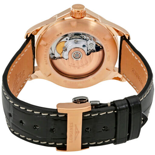 Longines Conquest 18k Rose Gold Men's Watch L3.676.8.76.3