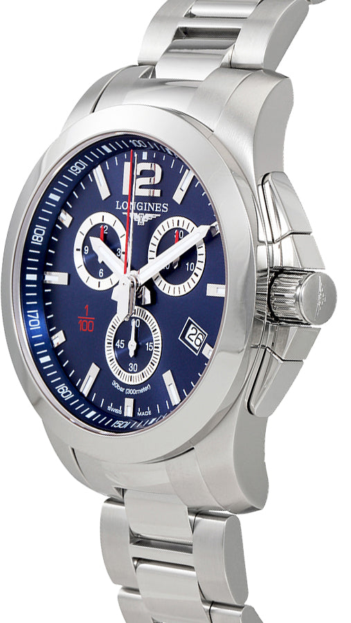 Longines Conquest Blue Dial Men's Sport Watch L3.800.4.96.6