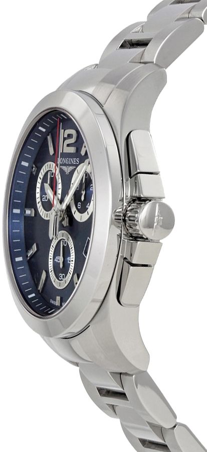 Longines Conquest Chronograph Blue Dial Men's Watch on Sale L3.702.4.96.6