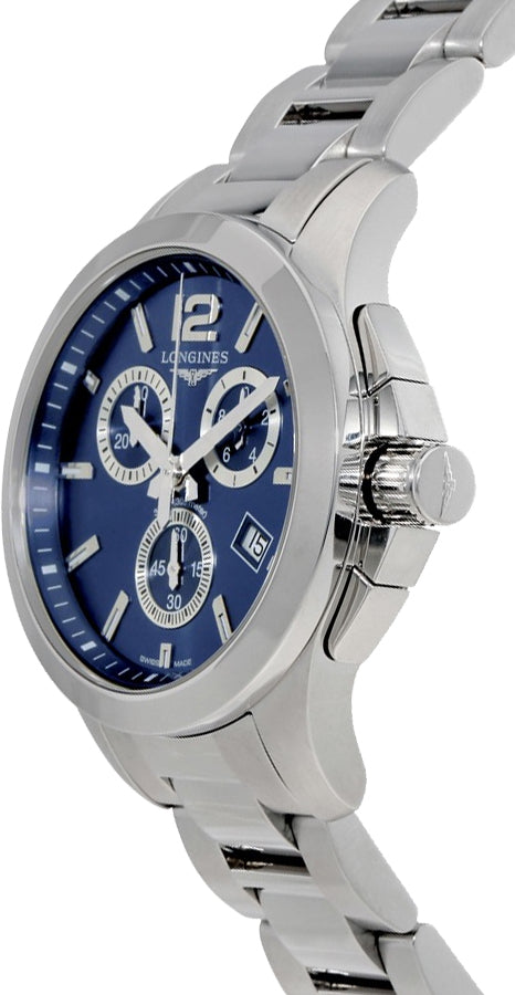 Longines Conquest Blue Dial Men's Watch L3.379.4.96.6