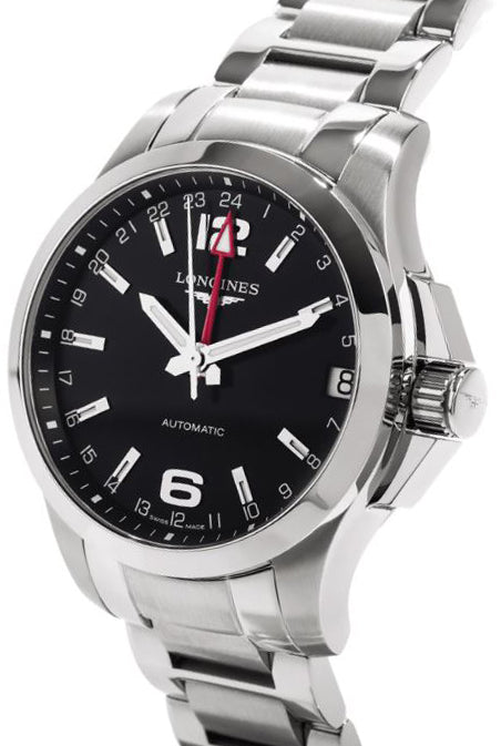 Longines Conquest Automatic 41mm Black Dial Men's Watch L3.687.4.56.6