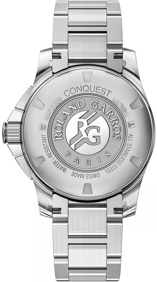 Longines Conquest Roland Garros Men's Luxury Watch L3.700.4.79.6