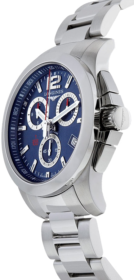 Longines Conquest Blue Dial Men's Watch L3.700.4.96.6