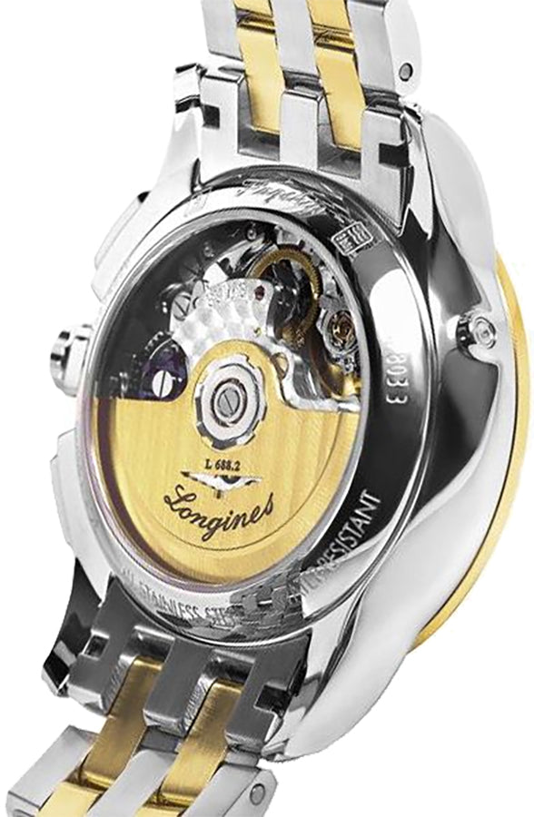 Longines Flagship Chronograph Gold & Stainless Men's Watch L4.803.3.22.7