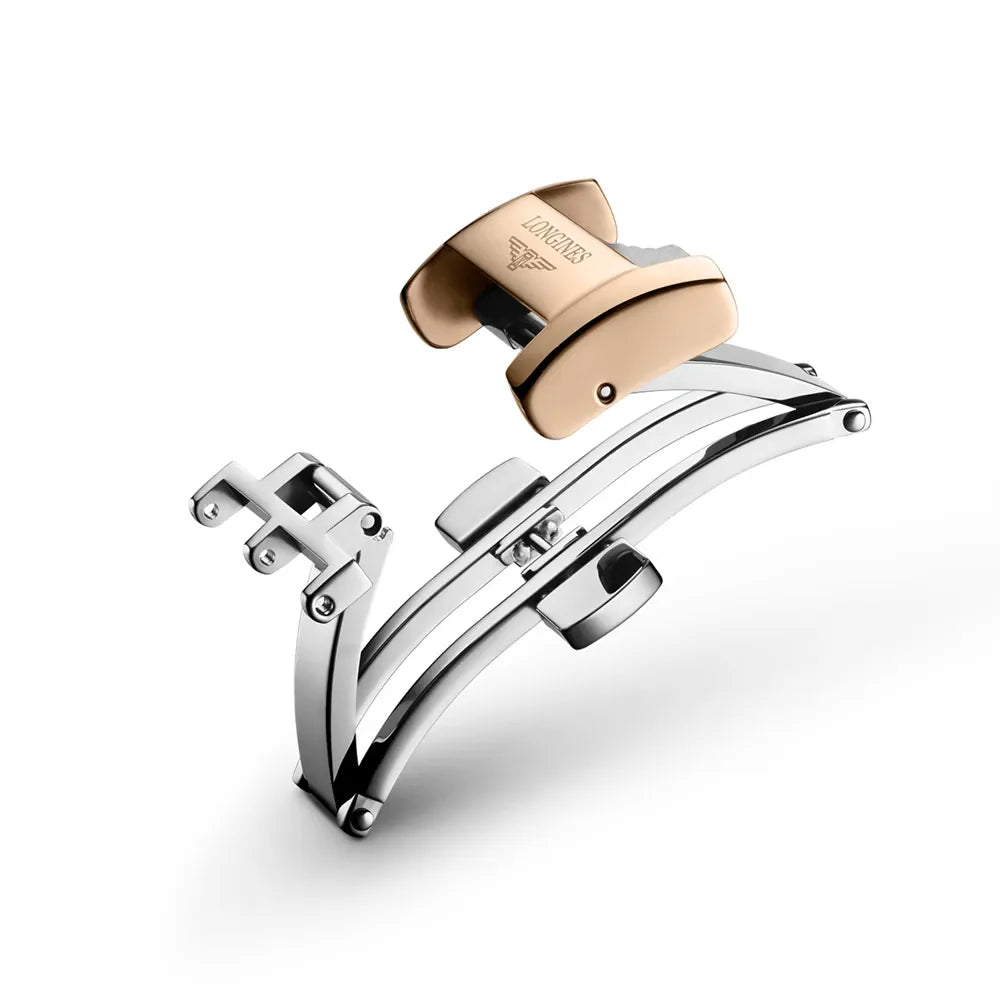 Longines 18mm Two-Tone Deployment Buckle L639120598