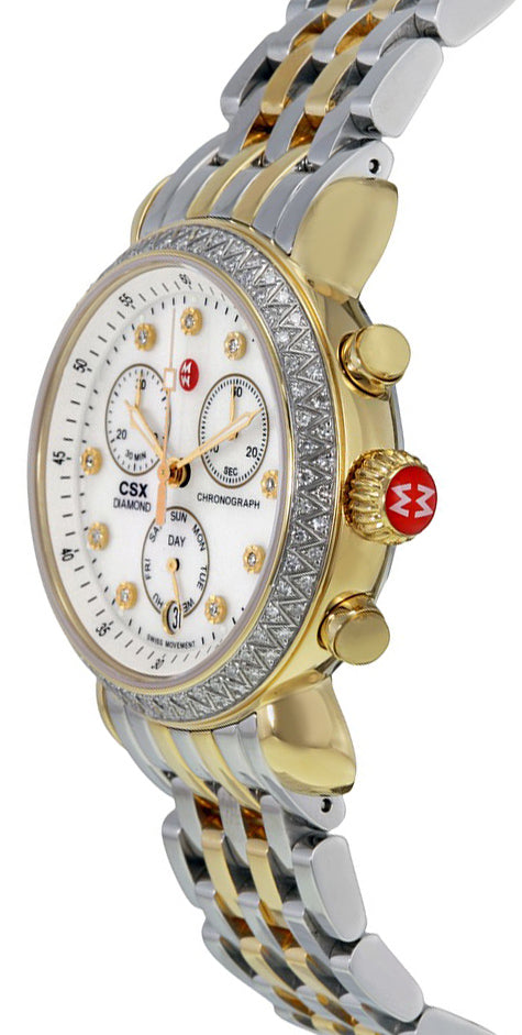 Michele CSX Signature Diamond Ladies Luxury Watch MWW03M000158