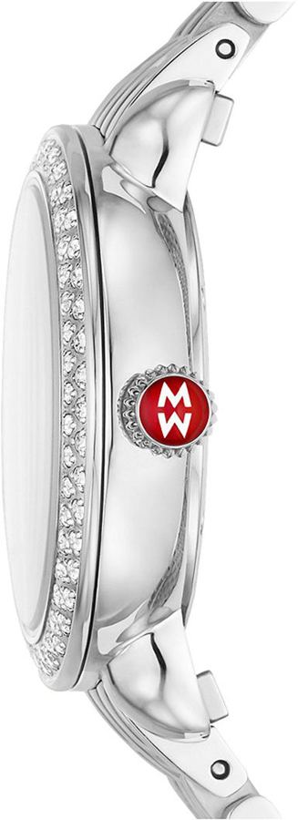 Michele Serein Stainless Steel Diamond Women's Watch MWW21E000028