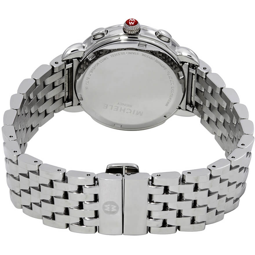 Michele Sidney Mother of Pearl Diamond Dial Women's Watch MWW30A000015