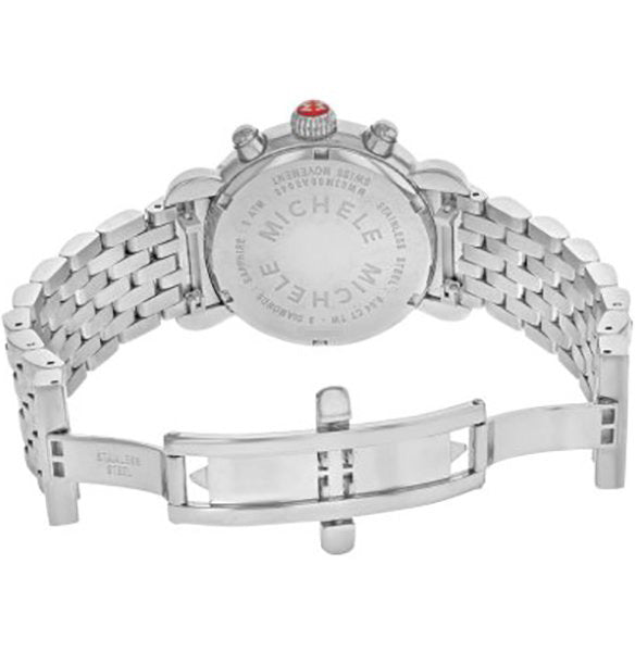Michele Signature CSX-36 Diamond & Pearl Dial Ladies Luxury Watch MWW03M000120