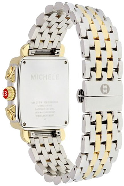 Michele Deco Diamond Two-tone Women's Watch MWW06P000108