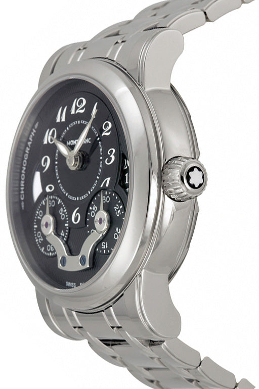MontBlanc Nicolas Rieussec Black Dial Men's Automatic Chronograph Watch 109996