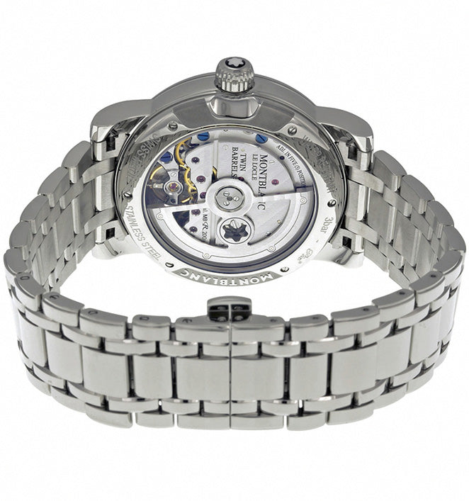 MontBlanc Nicolas Rieussec Black Dial Men's Automatic Chronograph Watch 109996