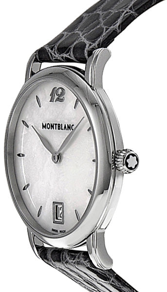MontBlanc Star Classique Pearl White Dial Ladies Watch 108766