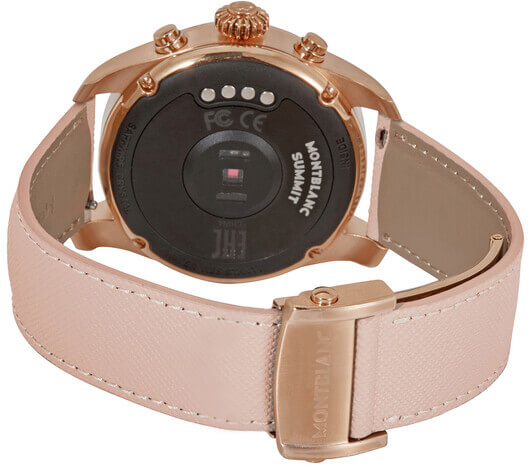 MontBlanc Summit 2 Rose Gold PVD Steel 42mm Smartwatch 125837