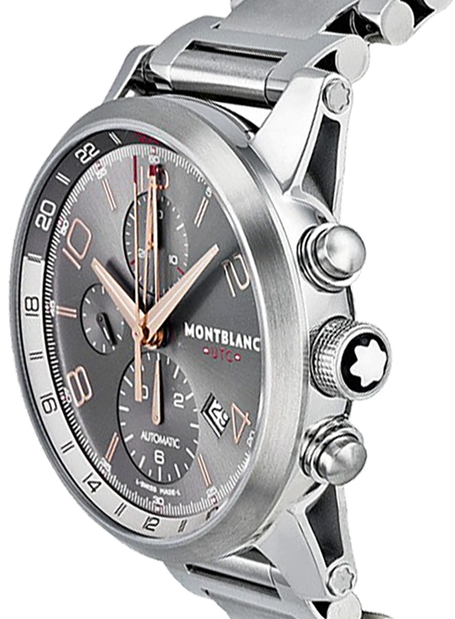 MontBlanc TimeWalker Automatic Chronograph Grey Dial Men's Watch 107303