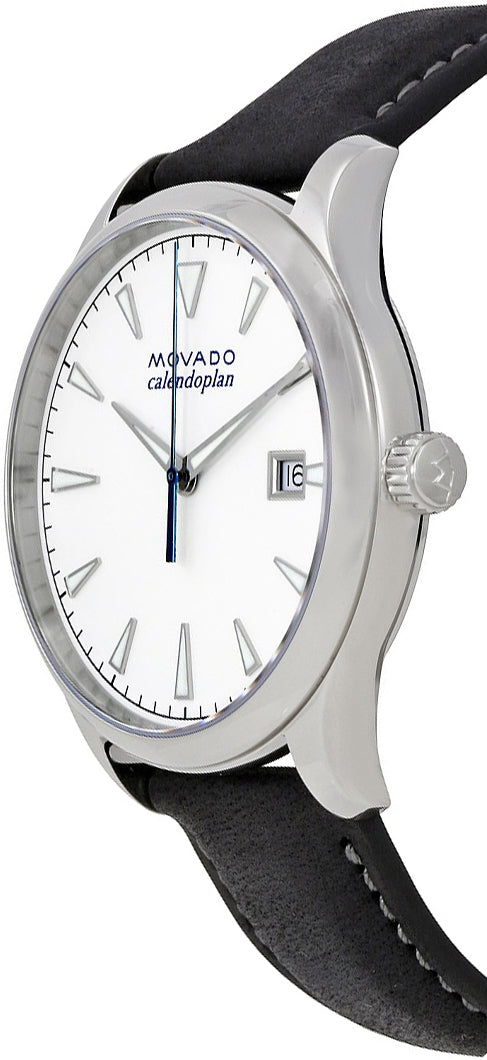 Movado Heritage White Dial Men's Watch 3650002
